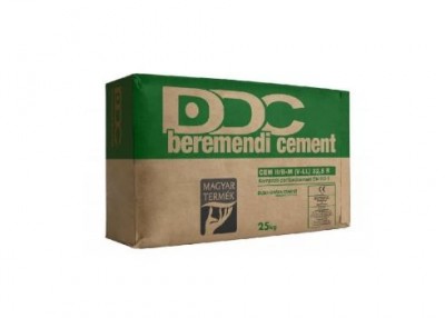 DDC cement II/B-M (V-LL) 32,5R sötétszürke 25 kg